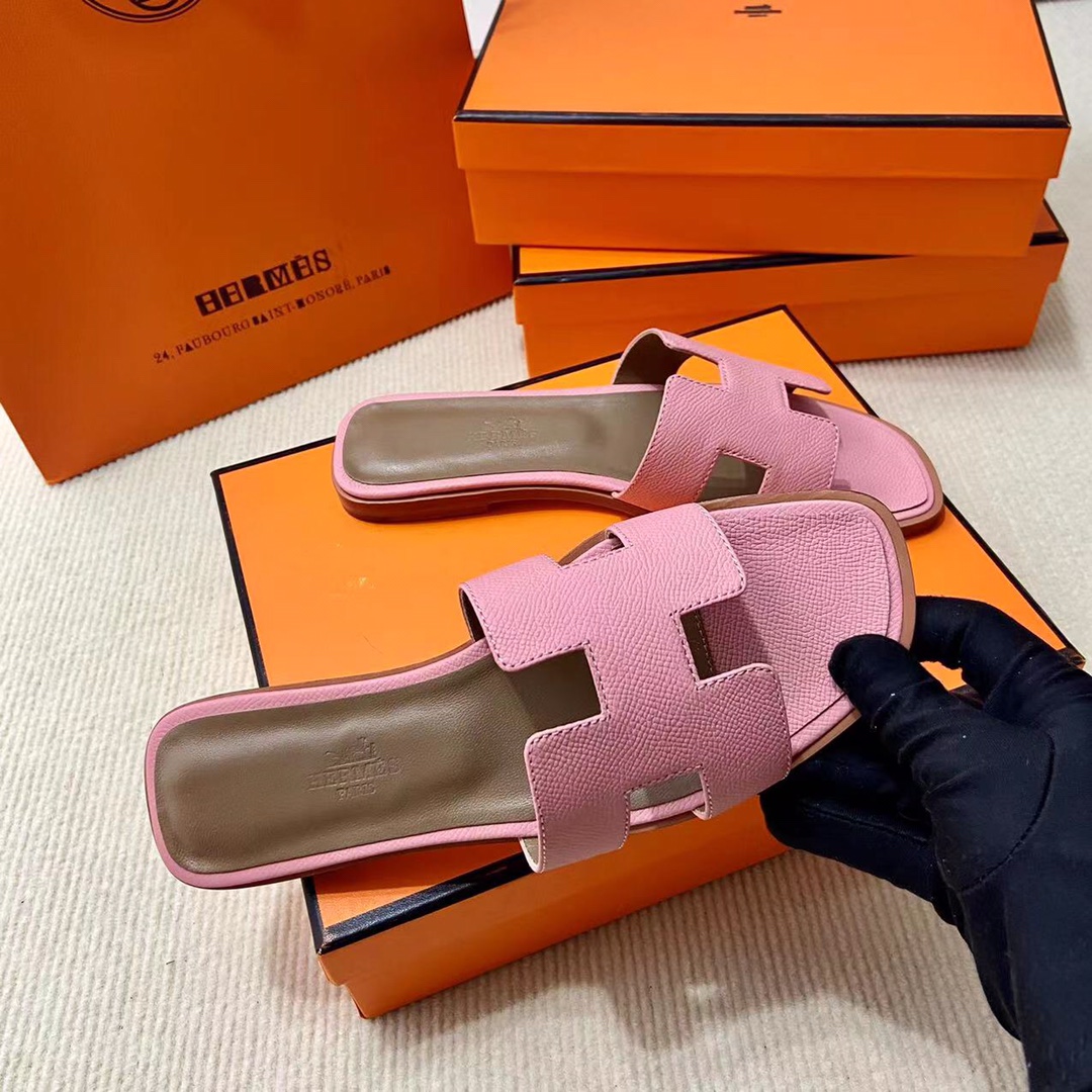 에르메스 올수공 오란 슬리퍼 샌들 앱송 85